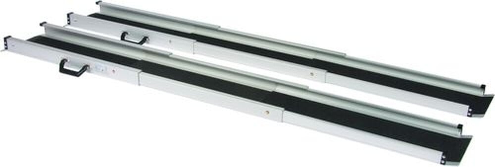 Telescopisch oprijgoot in aluminium & anti slip oppervlak