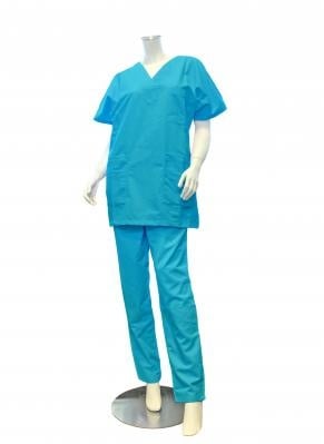 Broek unisex, turkoois