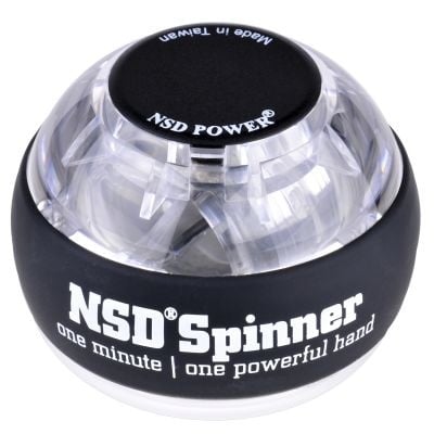 NSD Powerball spinner - polstrainer - standaard - Crystal