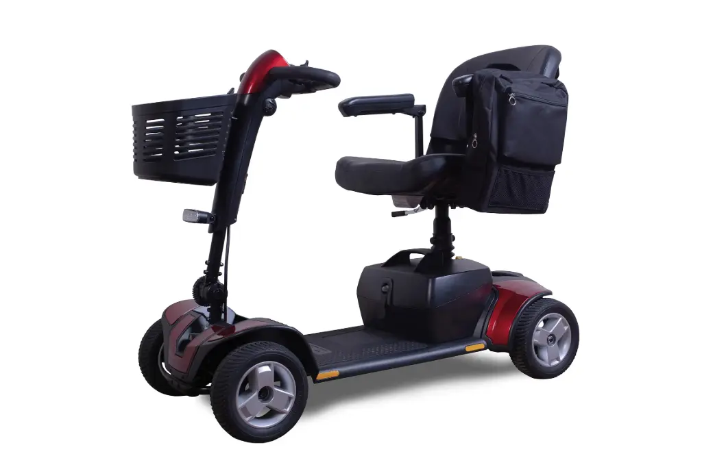 Scooter bag with extra storage compartment