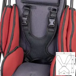 Vlinderborstharnas S