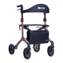 Rio rollator met dierenprint – lichte, stijlvolle en stabiele rollator met verstelbare handgrepen en veilige remmen