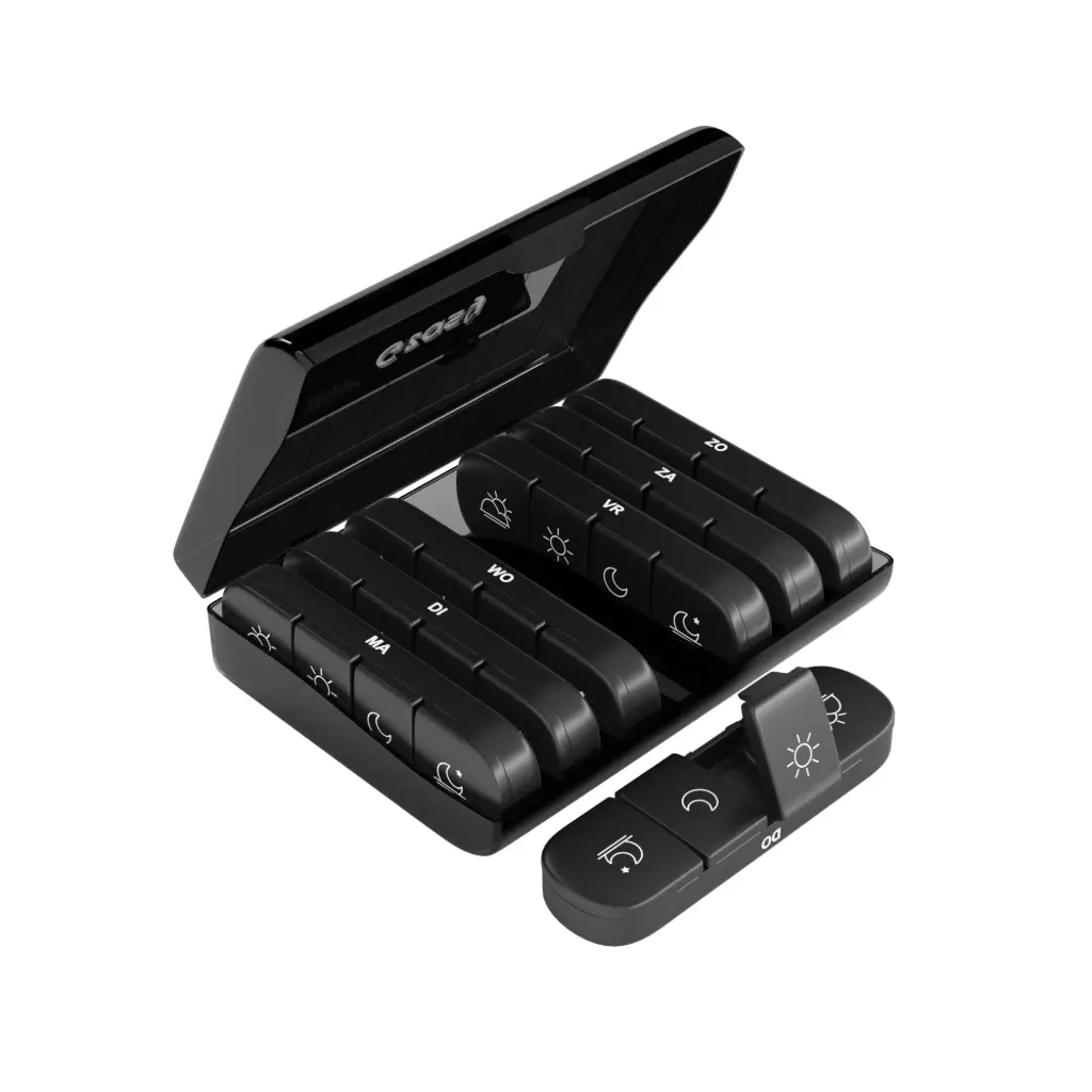 Pillendoos 7 Dagen – 4 Vakken – Nederlandstalig – Maximale Structuur & Overzicht