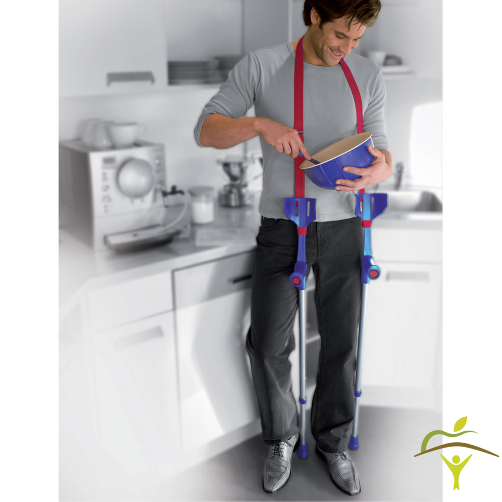 Tour de cou pour béquilles