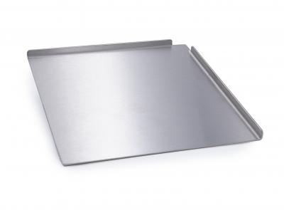 Alu boterhamplank met opstaande randen, 16 x 16 cm