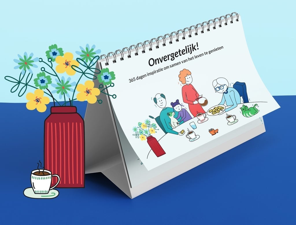 Verjaardags/dementiekalender - Onvergetelijk! 365 dagen om samen van het leven te genieten