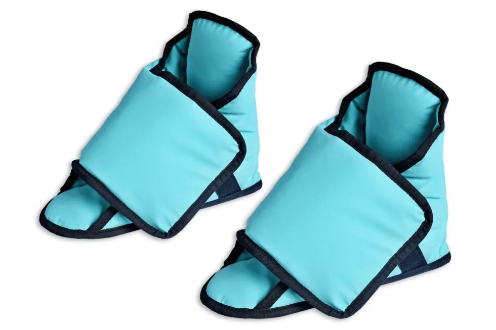 Hielbeschermers met PU hoes (Per paar)