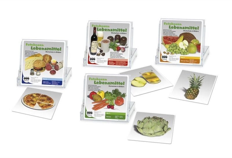 Fotobox - levensmiddelen - 4 boxen