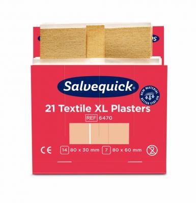 Salvequick textielverbanden XL -  Doos met 21