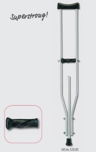 Schouderkrukken met zachte okselsteun 