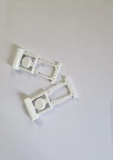 Charnières pour rehausseur de toilettes Savanah - 2 pièces