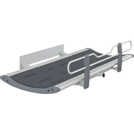 Brancard de douche SCT 3000, hauteur fixe