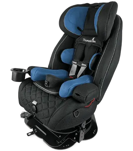 Siège auto THOMASHILFEN Commander avec réglage très adaptatif pour les enfants ayant des besoins particuliers