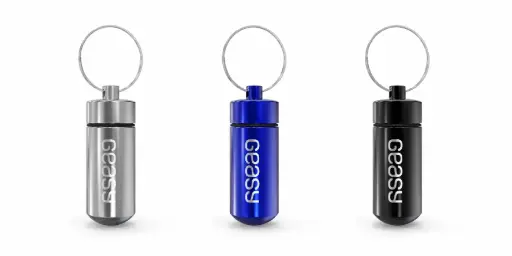 Sleutelhanger Pillendoos