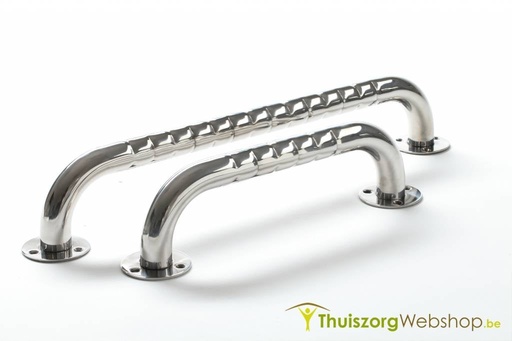 Support mural haut en acier inoxydable avec nervures antidérapantes