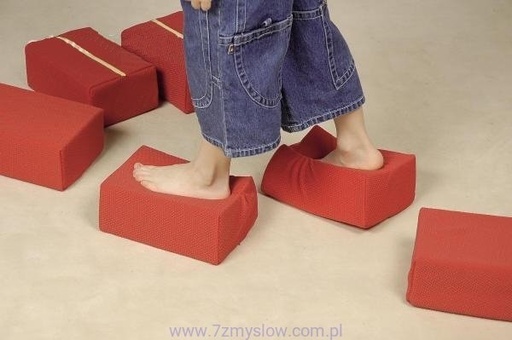 Comprimo: stapblokken in schuim met verschillende hardheid