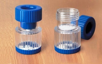 Pill crusher with storage compartment