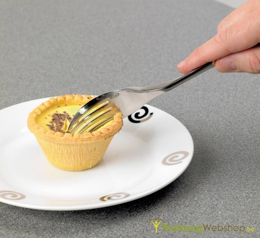 Ergonomische Gabel-/Messerkombination aus Edelstahl