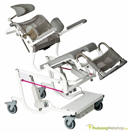 Elektrisch positioneerbare douchestoel M2 Multi-Tip