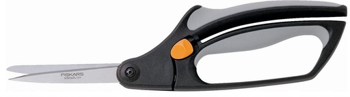 Fiskars Softouch scissors with closing button
