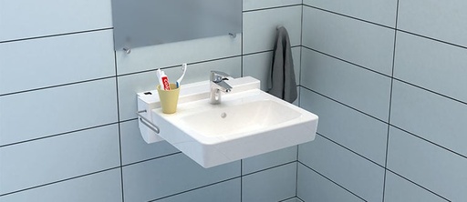 Height-adjustable washbasin Ropox Quickwash