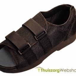 Chaussure postopératoire en nylon noir 