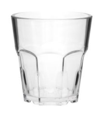 Wasserglas aus PVC Caipi