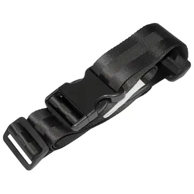 Seat belt wheelchair