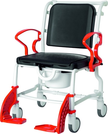 Dusch-/Toilettenstuhl für übergewichtige Personen