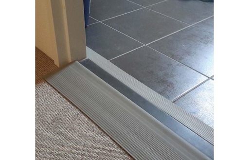 Schwellenhilfe aus Gummi mit gerader Seite – alle Längen