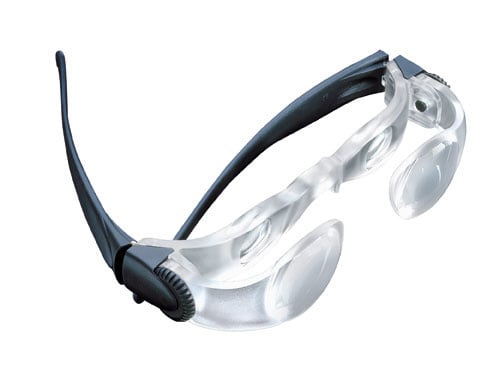 Bril met vergrootglas  2.1x