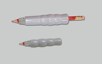 Gewichteter Stifthalter (+Bleistift und Schrauben)