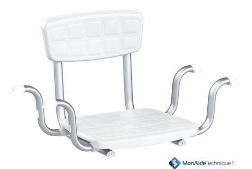 Badzitje met rugleuning