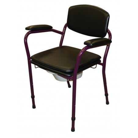 Candy 200 fixed hygiene chair with adjustable height