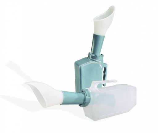 Urinal mit Rückflusssicherung - für Frauen