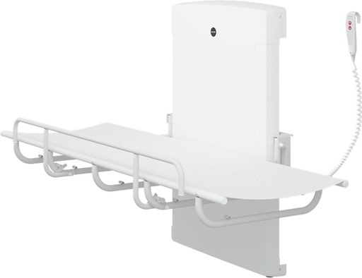 Brancard de douche SCT 1000, réglable en hauteur électriquement