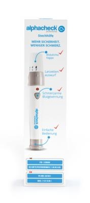 Alphacheck professionelles Stechgerät
