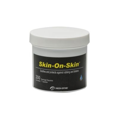 Haut-auf-Haut-Quadrate 2,5 x 2,5 cm (200 Stück)